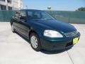 Clover Green Pearl - Civic LX Sedan Photo No. 1