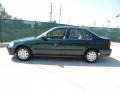 Clover Green Pearl - Civic LX Sedan Photo No. 6