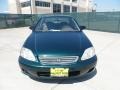Clover Green Pearl - Civic LX Sedan Photo No. 8