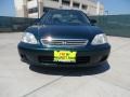 Clover Green Pearl - Civic LX Sedan Photo No. 9