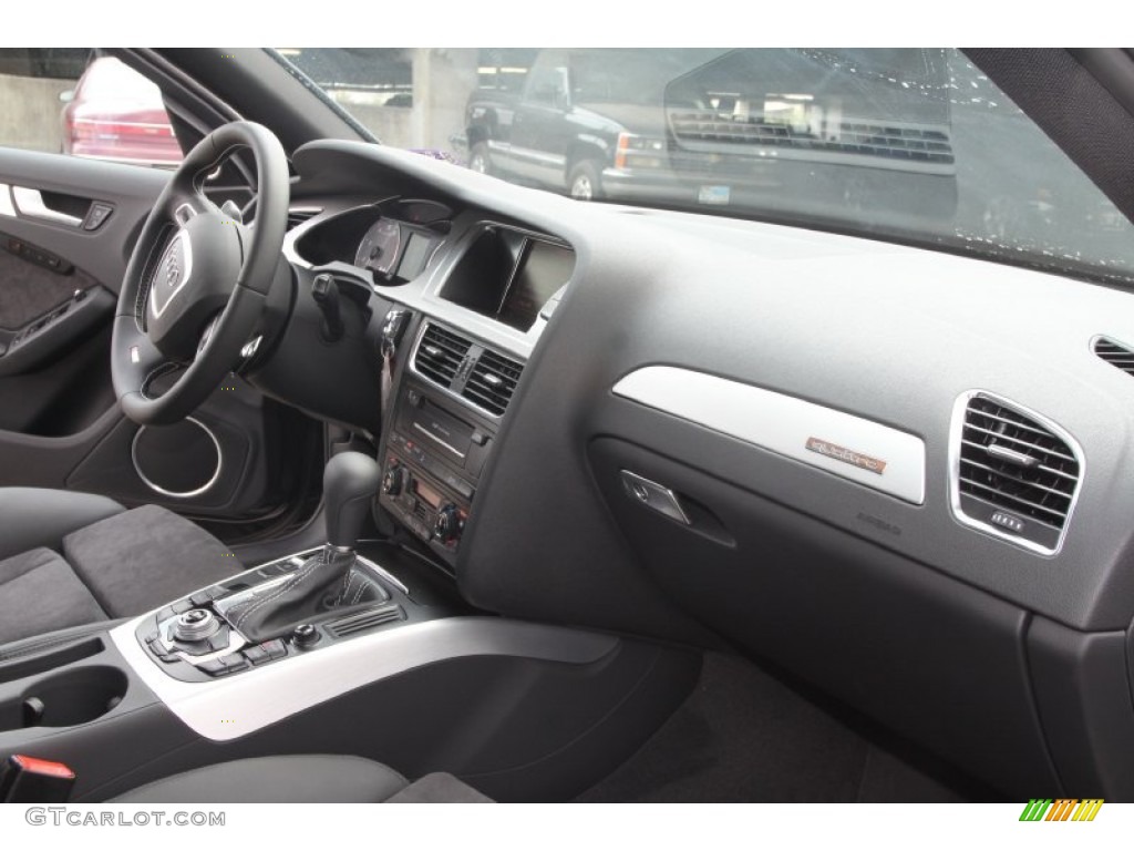 2012 Audi S4 3.0T quattro Sedan Black/Black Dashboard Photo #53572737
