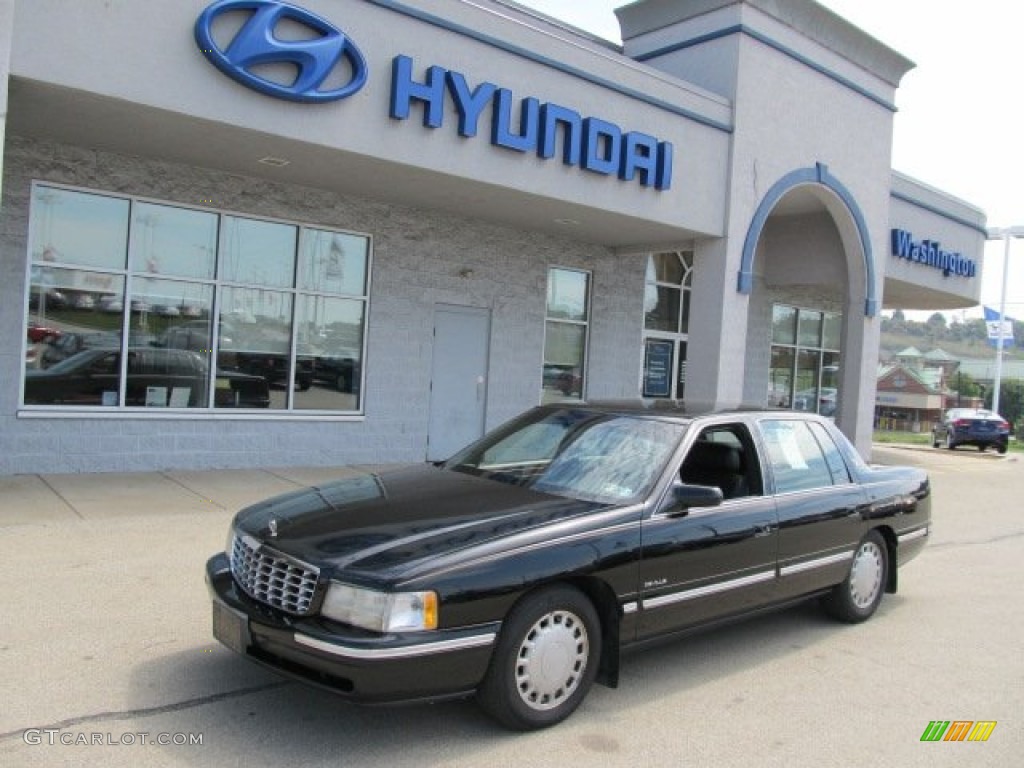 1999 DeVille Sedan - Sable Black / Black photo #1