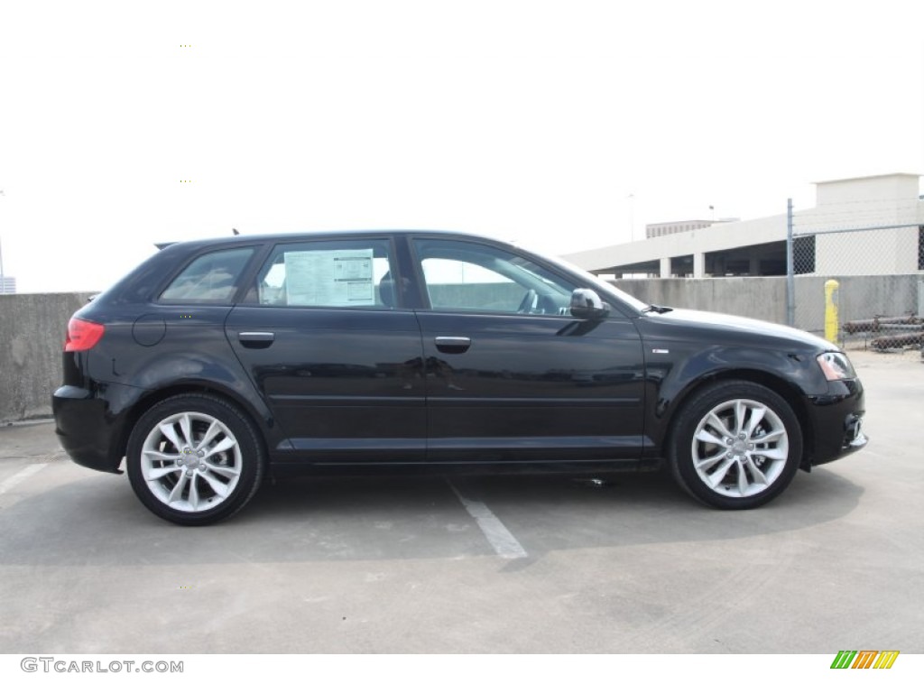 Brilliant Black 2012 Audi A3 2.0 TDI Exterior Photo #53572926