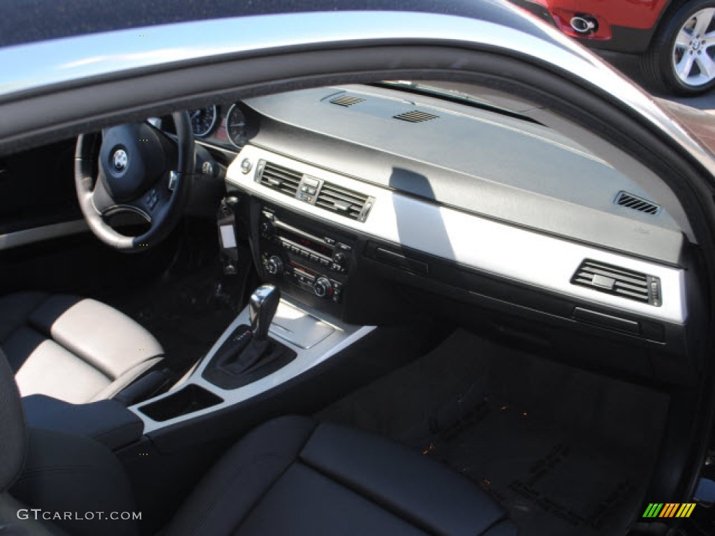 2008 3 Series 328i Coupe - Jet Black / Black photo #5