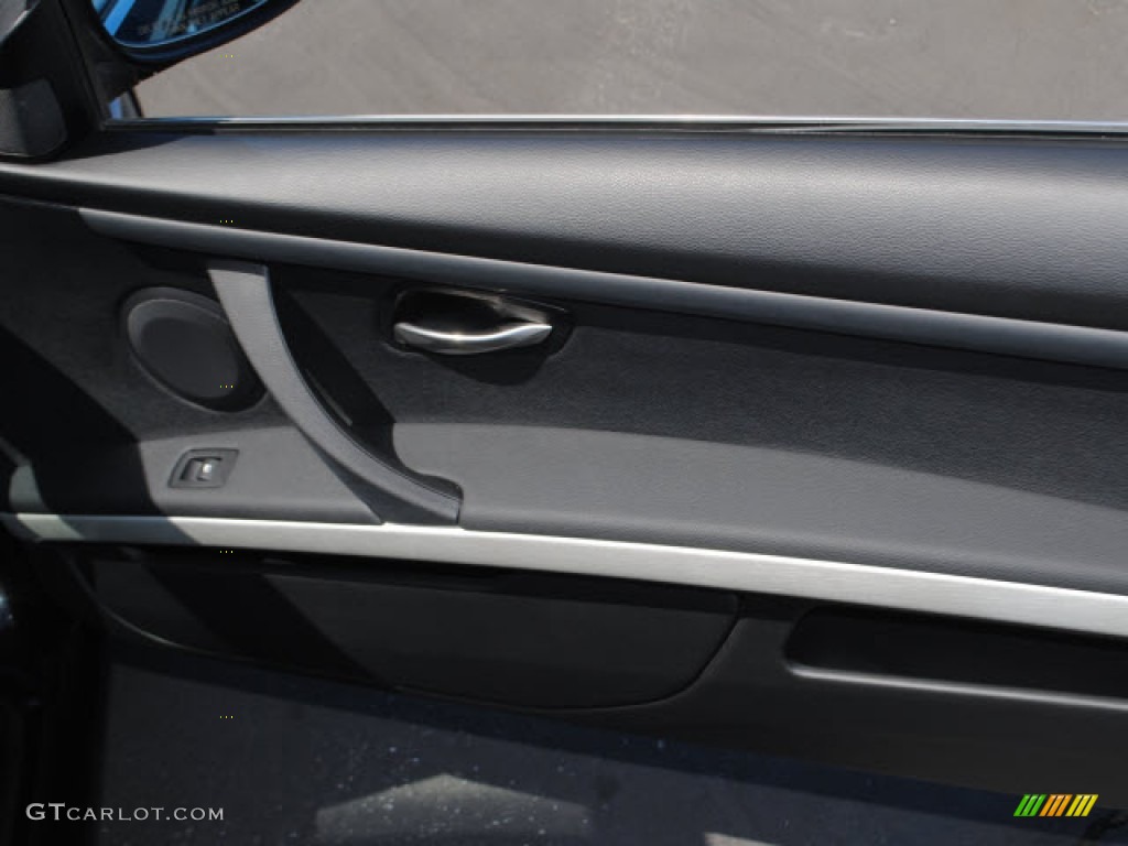 2008 3 Series 328i Coupe - Jet Black / Black photo #7