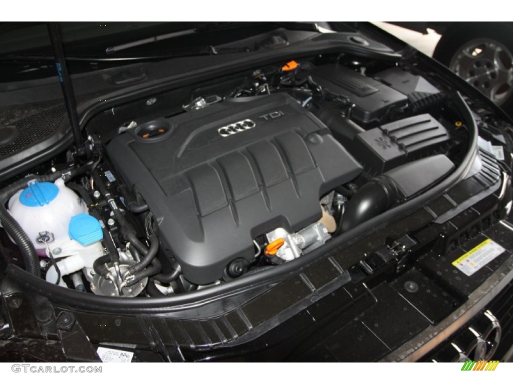 2012 Audi A3 2.0 TDI 2.0 Liter TDI Turbocharged DOHC 16-Valve Turbo-Diesel 4 Cylinder Engine Photo #53573307