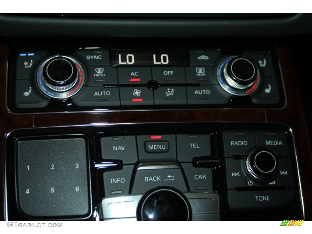 2012 Audi A8 L 4.2 quattro Controls Photo #53573598