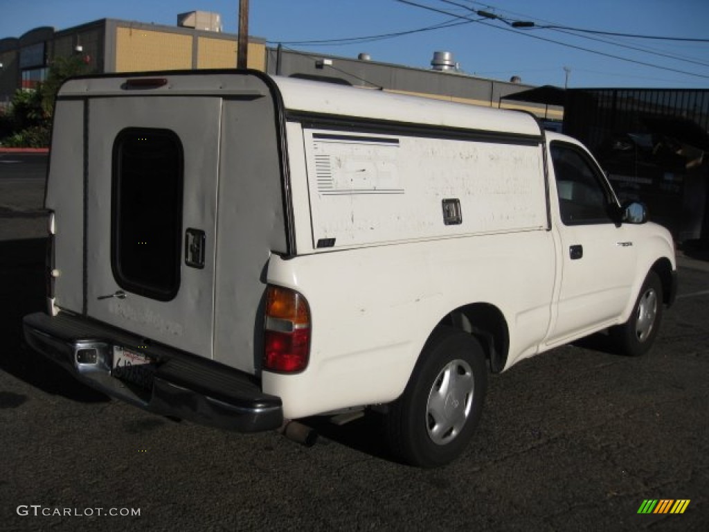 2000 Tacoma Regular Cab - Natural White / Gray photo #6