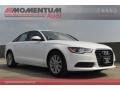Ibis White - A6 3.0T quattro Sedan Photo No. 1