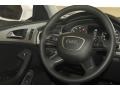 Black Steering Wheel Photo for 2012 Audi A6 #53574624
