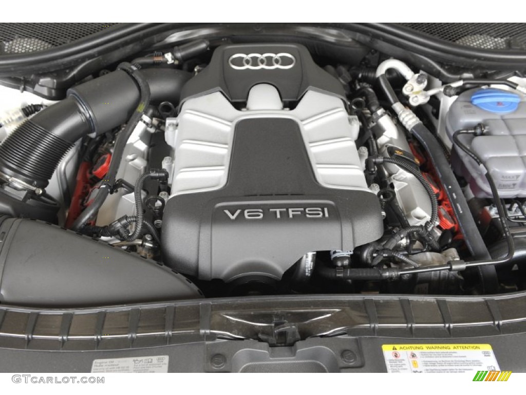 2012 Audi A6 3.0T quattro Sedan 3.0 Liter FSI Supercharged DOHC 24-Valve VVT V6 Engine Photo #53574714