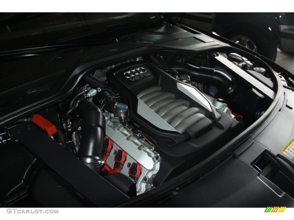 2012 Audi A8 L 4.2 quattro 4.2 Liter FSI DOHC 32-Valve VVT V8 Engine Photo #53575485