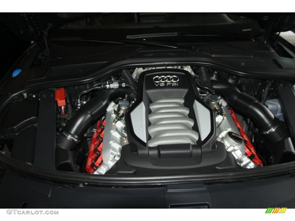 2012 Audi A8 L 4.2 quattro 4.2 Liter FSI DOHC 32-Valve VVT V8 Engine Photo #53575497