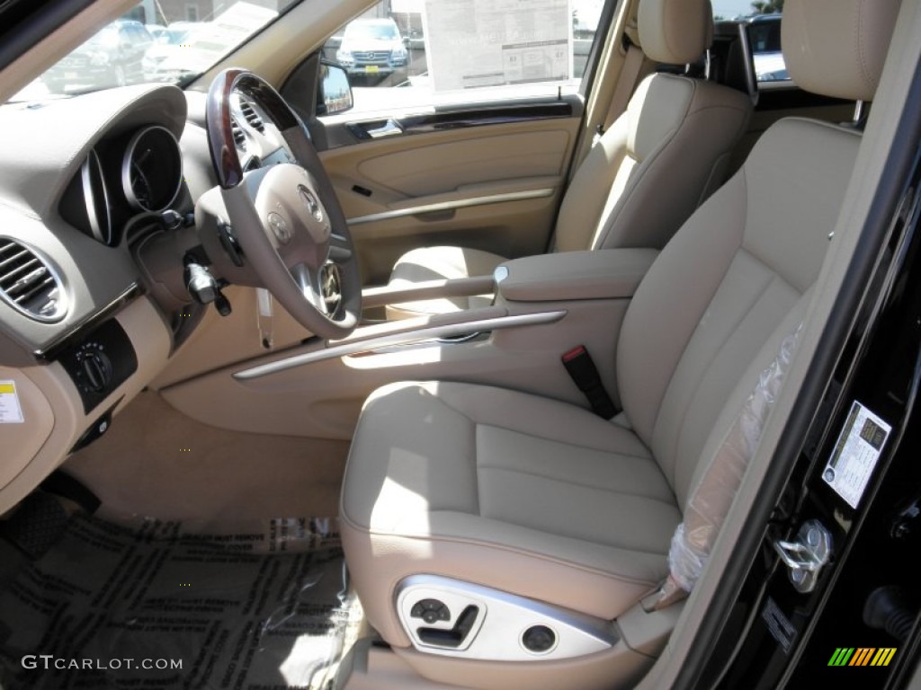 Cashmere Interior 2012 Mercedes-Benz GL 450 4Matic Photo #53575779