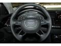 Black Steering Wheel Photo for 2012 Audi A8 #53575965