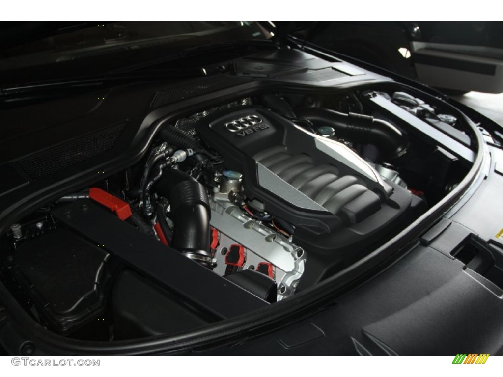 2012 Audi A8 L 4.2 quattro 4.2 Liter FSI DOHC 32-Valve VVT V8 Engine Photo #53576124