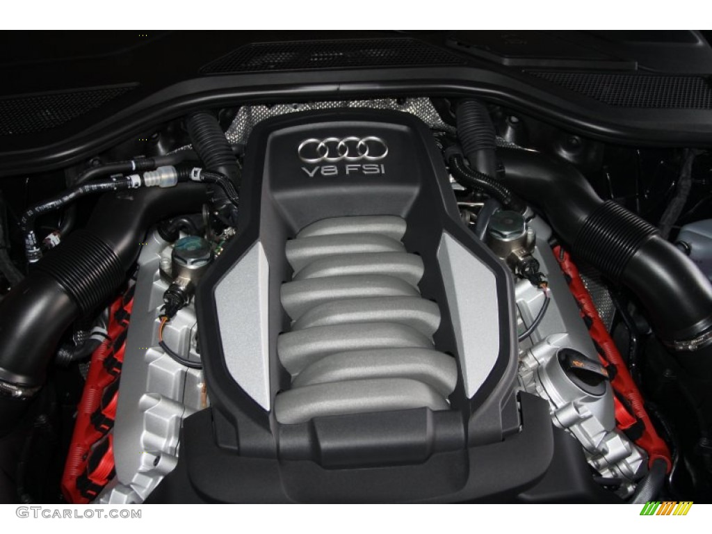 2012 Audi A8 L 4.2 quattro 4.2 Liter FSI DOHC 32-Valve VVT V8 Engine Photo #53576136