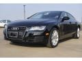 2012 Phantom Black Pearl Effect Audi A7 3.0T quattro Premium  photo #3