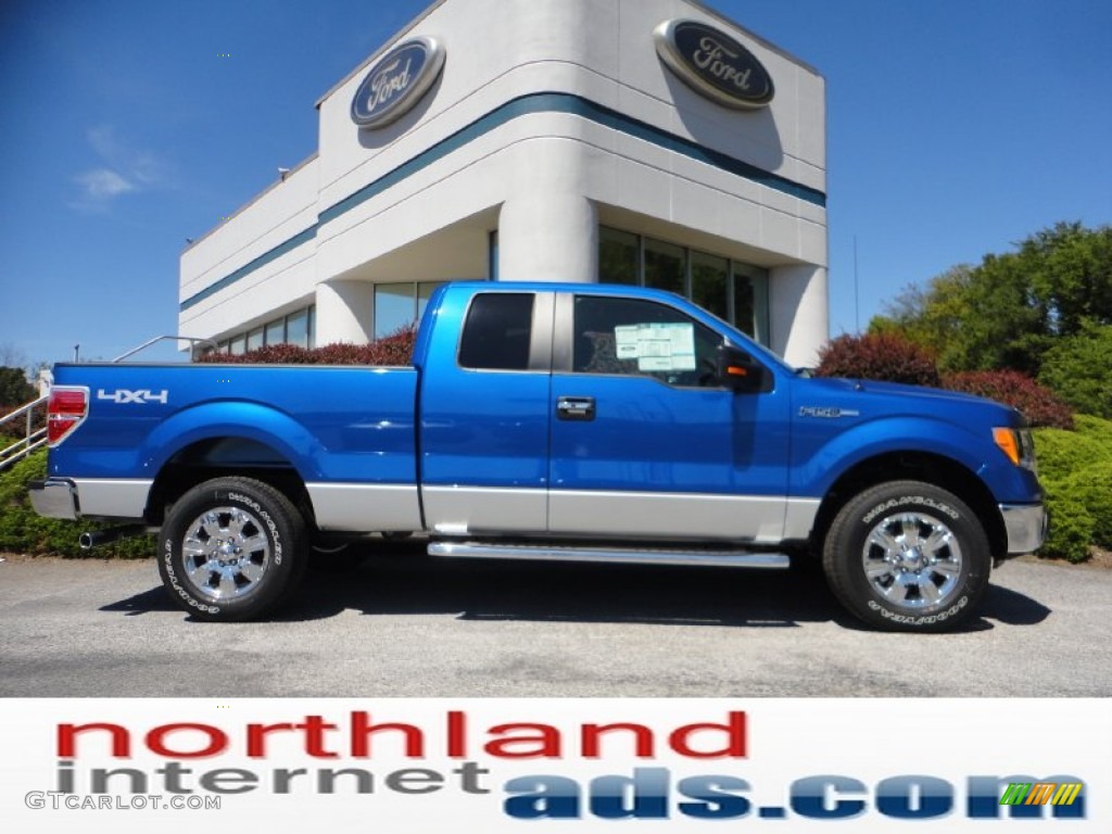 Blue Flame Metallic Ford F150