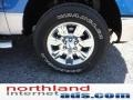 2011 Blue Flame Metallic Ford F150 XLT SuperCab 4x4  photo #9