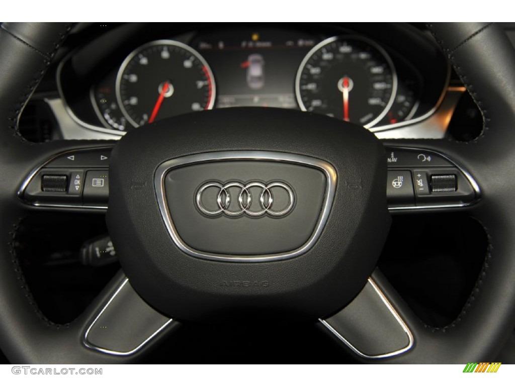 2012 A7 3.0T quattro Premium - Phantom Black Pearl Effect / Black photo #21