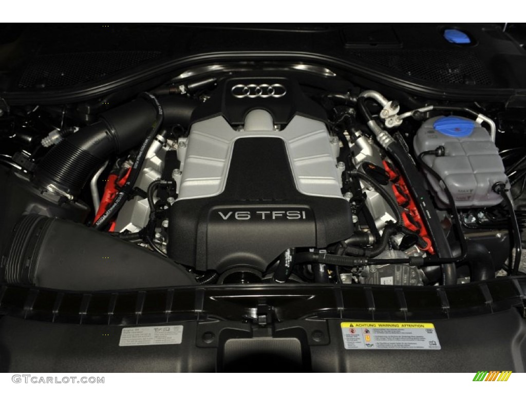 2012 Audi A7 3.0T quattro Premium 3.0 Liter TFSI Supercharged DOHC 24-Valve VVT V6 Engine Photo #53576709
