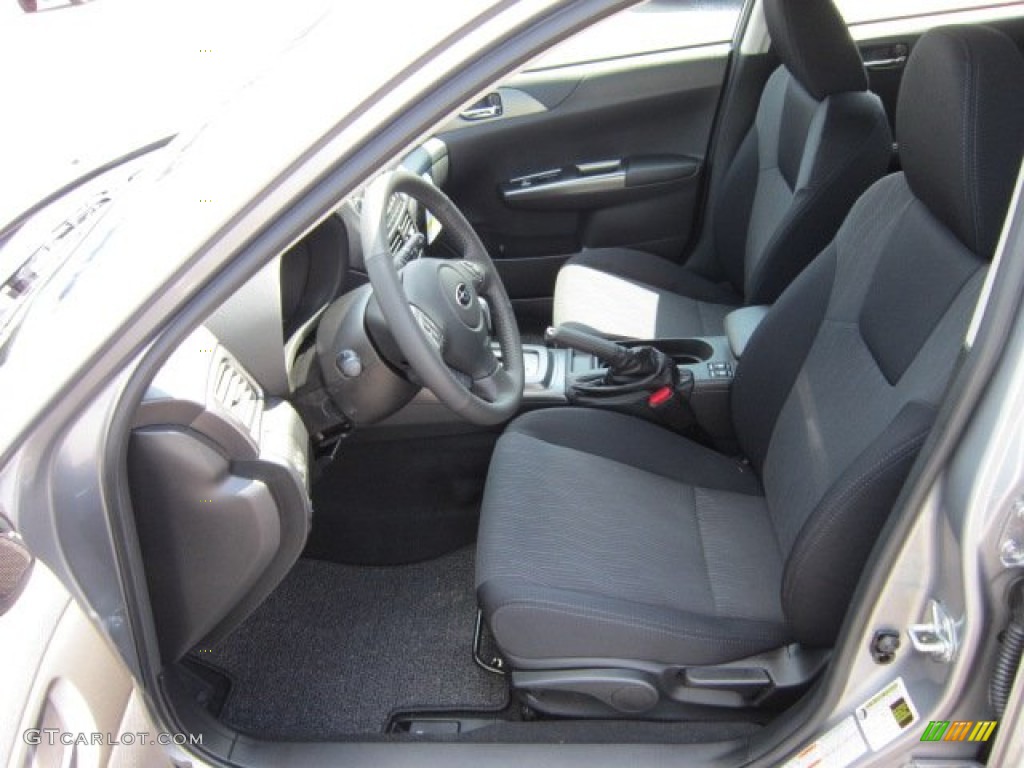 Carbon Black Interior 2011 Subaru Impreza Outback Sport Wagon Photo #53576826