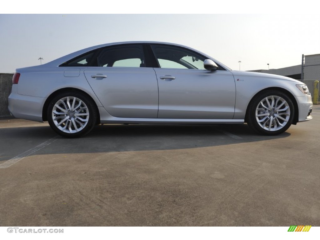 Ice Silver Metallic 2012 Audi A6 3.0T quattro Sedan Exterior Photo #53576867