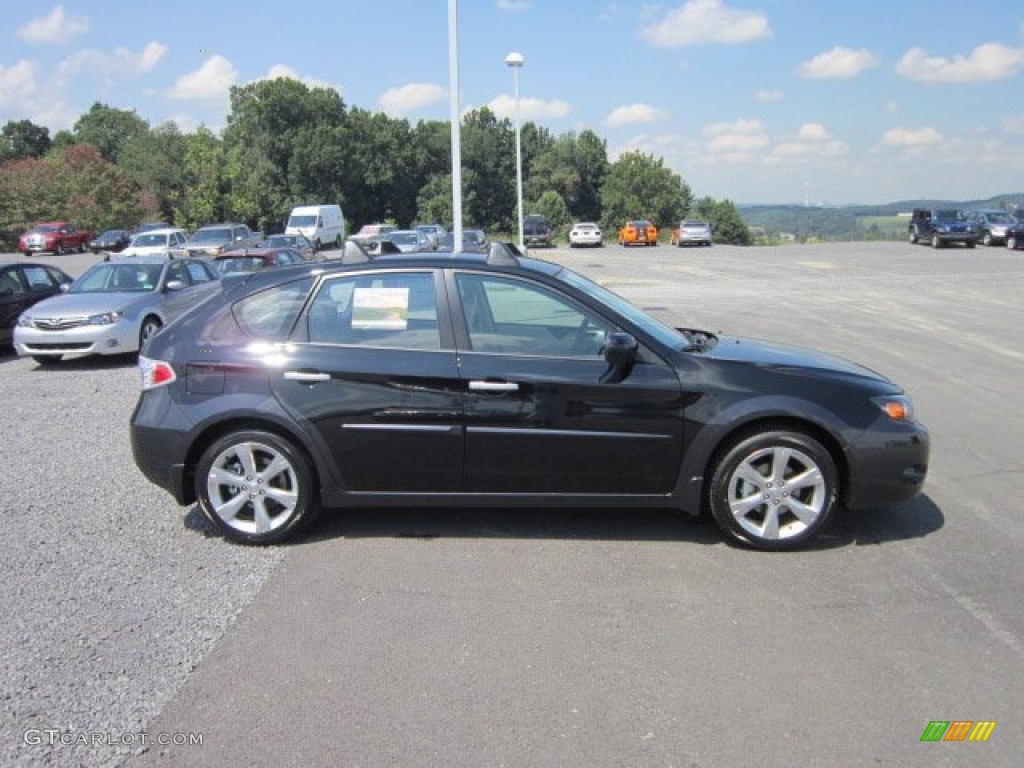 Obsidian Black Pearl 2011 Subaru Impreza Outback Sport Wagon Exterior Photo #53577078