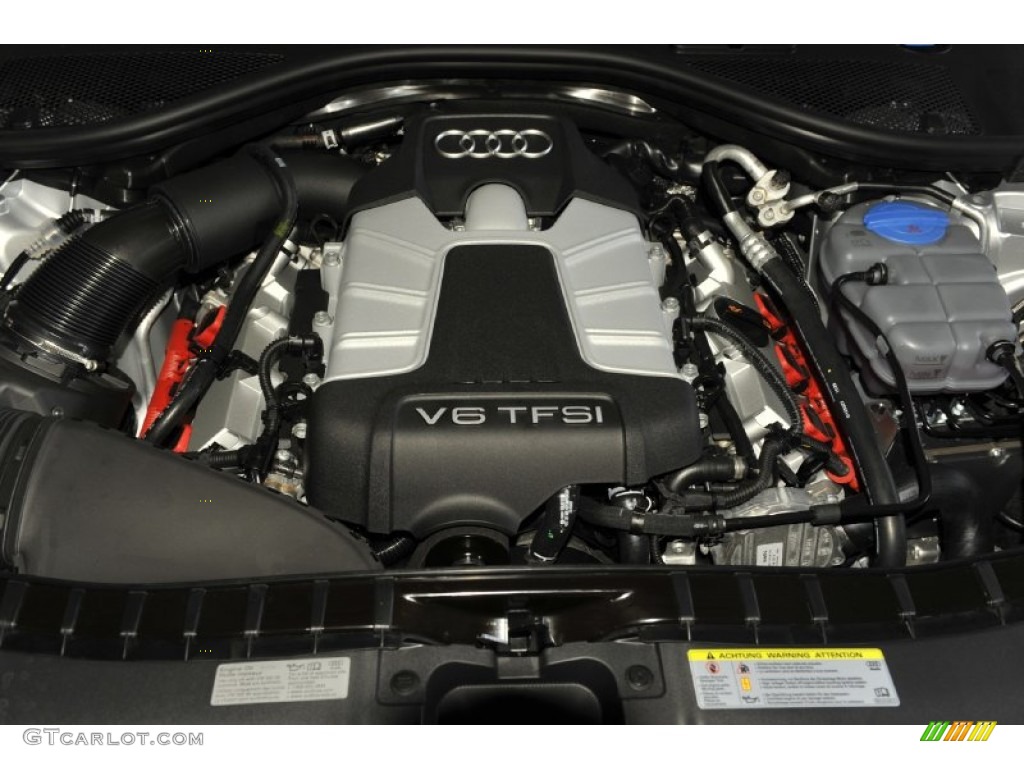 2012 Audi A6 3.0T quattro Sedan 3.0 Liter FSI Supercharged DOHC 24-Valve VVT V6 Engine Photo #53577315