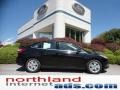 2012 Black Ford Focus SEL Sedan  photo #1