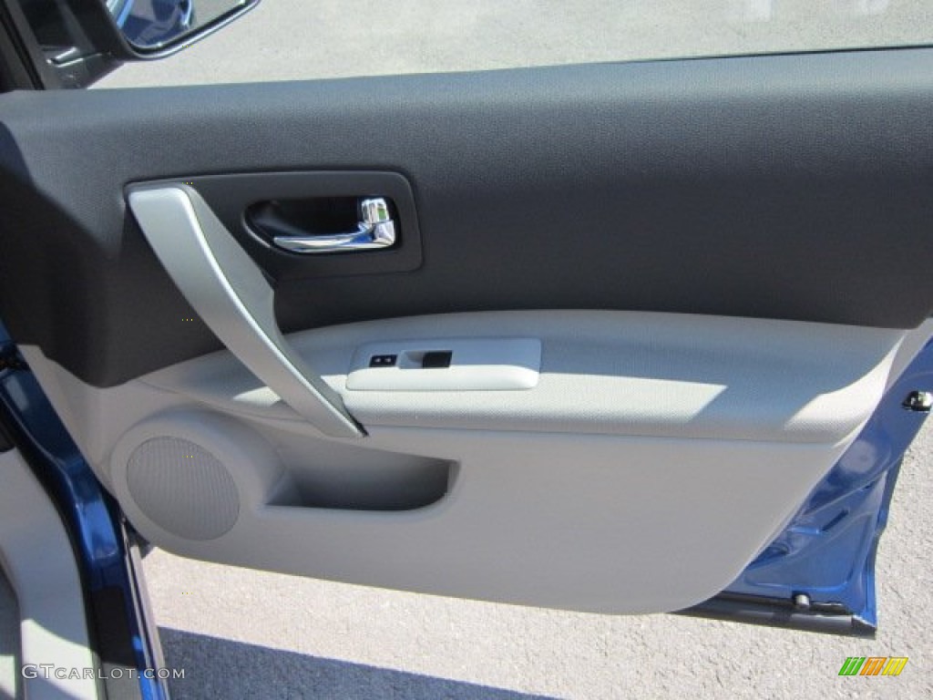 2011 Rogue S AWD - Indigo Blue Metallic / Gray photo #17