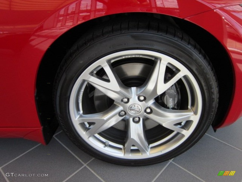 2011 Nissan 370Z Sport Touring Coupe Wheel Photo #53578632