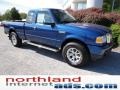 2011 Vista Blue Metallic Ford Ranger XLT SuperCab 4x4  photo #2