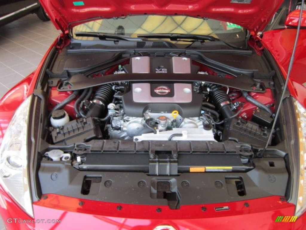 2011 Nissan 370Z Sport Touring Coupe 3.7 Liter DOHC 24-Valve CVTCS V6 Engine Photo #53578728