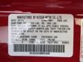 A54: Solid Red 2011 Nissan 370Z Sport Touring Coupe Color Code