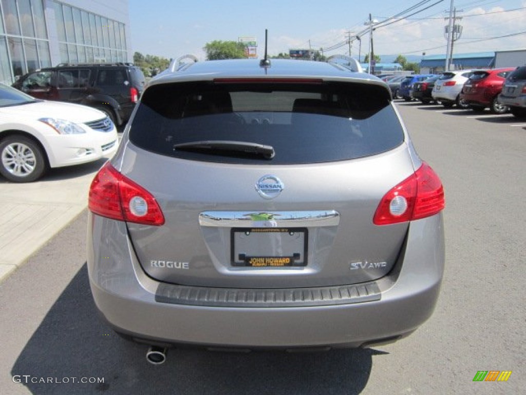 2011 Rogue SV AWD - Platinum Graphite / Gray photo #6