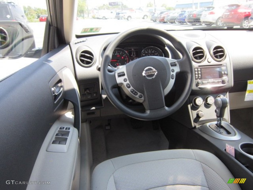 2011 Rogue SV AWD - Platinum Graphite / Gray photo #14