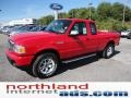 2011 Torch Red Ford Ranger XLT SuperCab 4x4  photo #4
