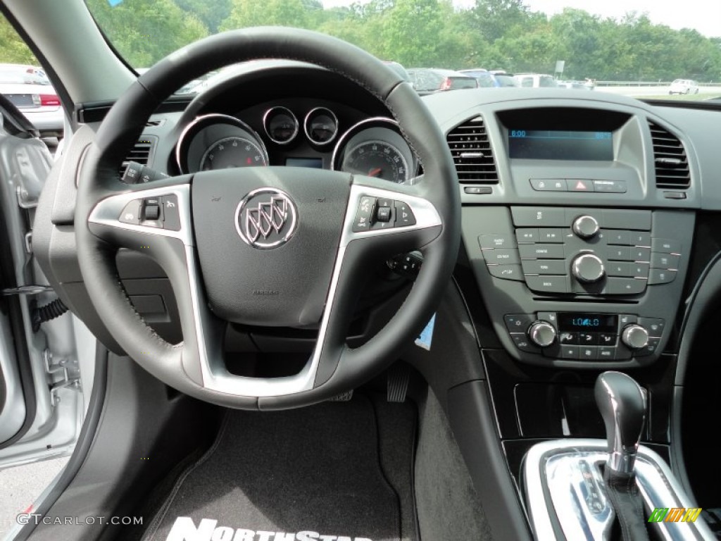 2011 Buick Regal CXL Ebony Dashboard Photo #53579051