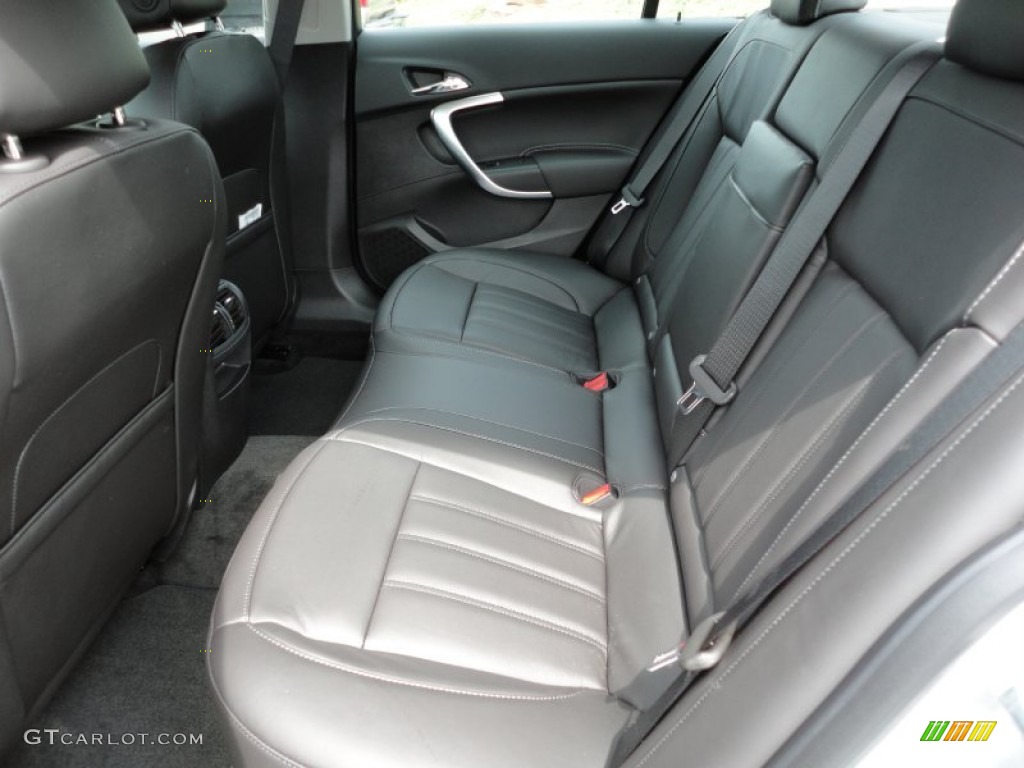 Ebony Interior 2011 Buick Regal CXL Photo #53579086