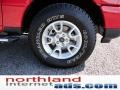 2011 Torch Red Ford Ranger XLT SuperCab 4x4  photo #9