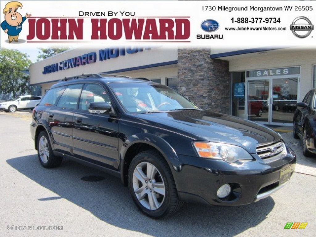 Obsidian Black Pearl Subaru Outback