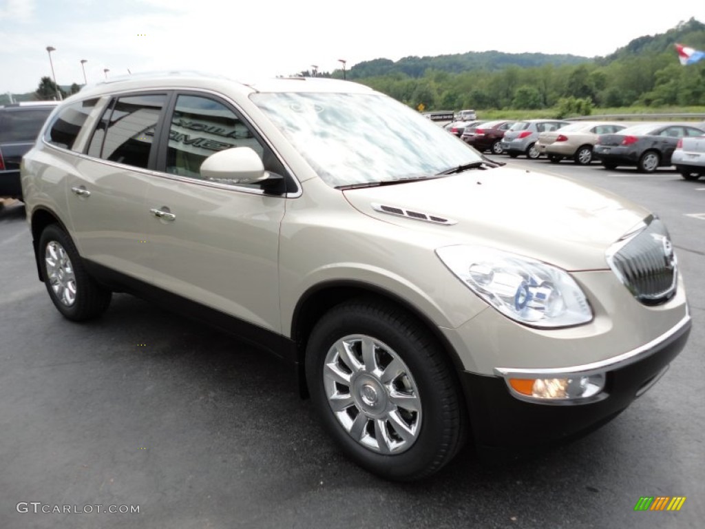 Gold Mist Metallic 2012 Buick Enclave AWD Exterior Photo #53579268