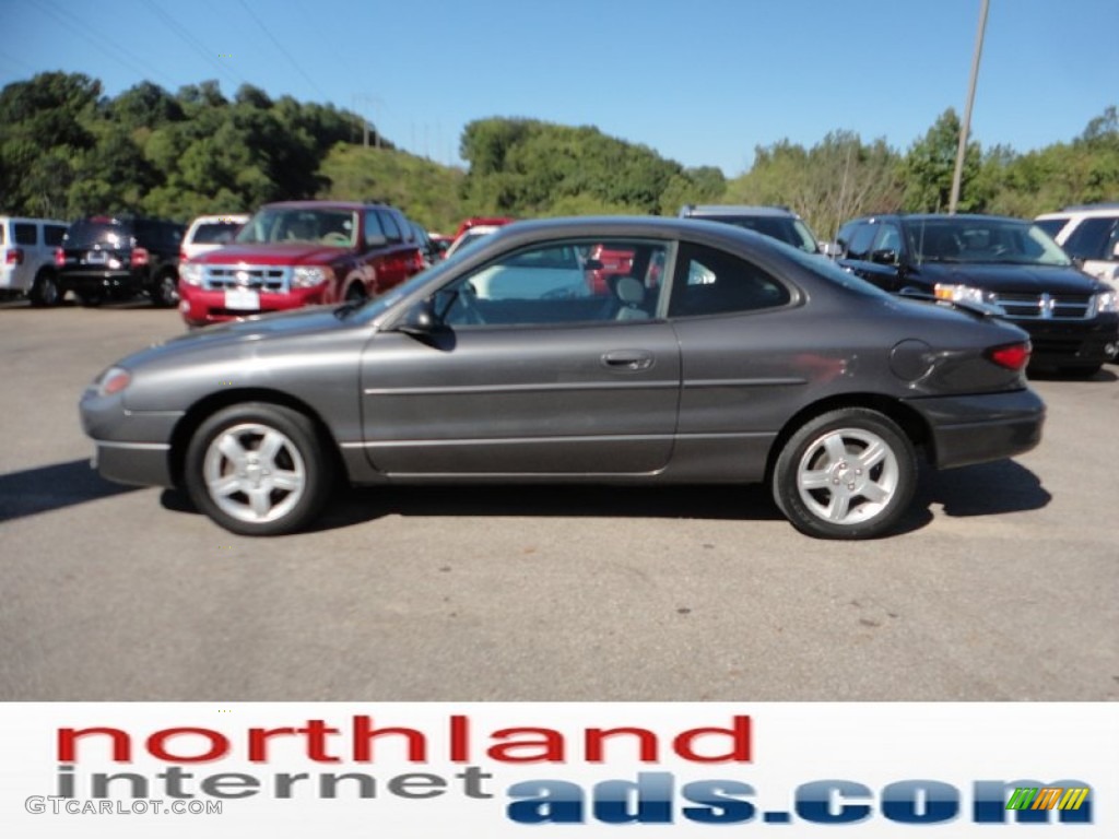 2003 Escort ZX2 Coupe - Dark Shadow Grey Metallic / Dark Charcoal photo #5