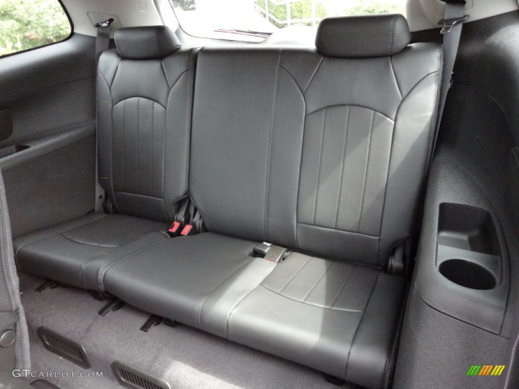 Ebony Interior 2012 Buick Enclave AWD Photo #53579718