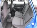  2008 Impreza WRX Sedan Carbon Black Interior