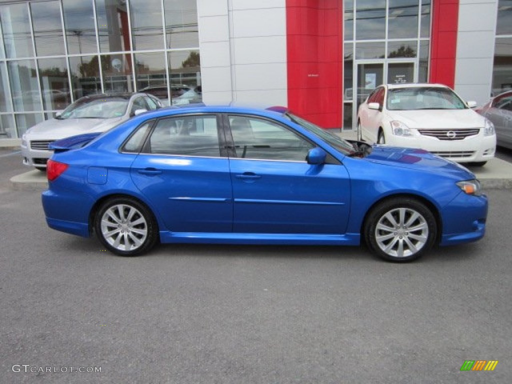 WR Blue Mica 2008 Subaru Impreza WRX Sedan Exterior Photo #53579907