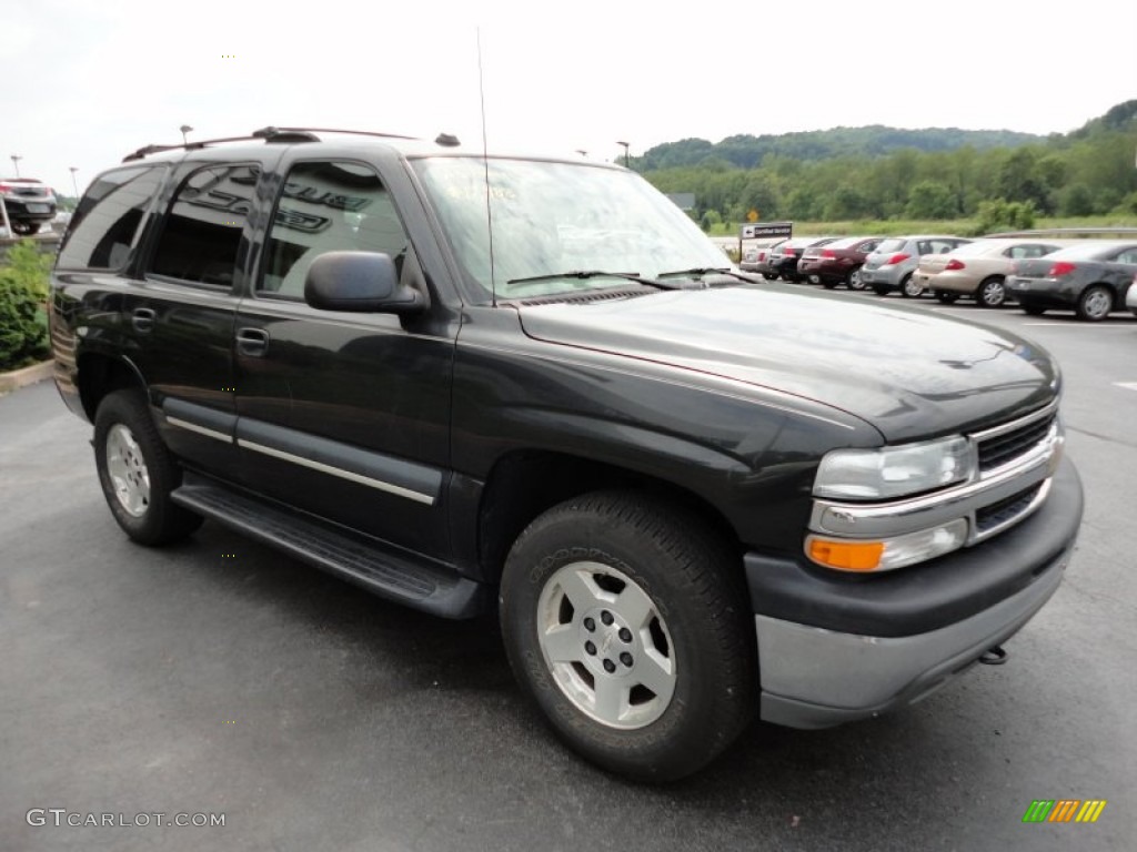 2004 Tahoe LS 4x4 - Dark Gray Metallic / Tan/Neutral photo #7