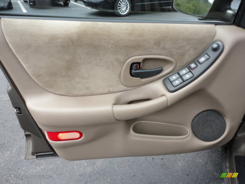 1999 Pontiac Grand Prix SE Sedan Dark Taupe Door Panel Photo #53582080